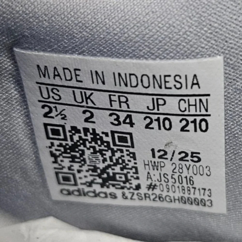 Adidas Lite Racer Adapt 7.0 K‎ Athletic Sneakers JS5016 Grey Blue Kids Size 2.5
